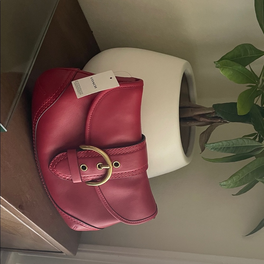 Red Soho Coach Bag